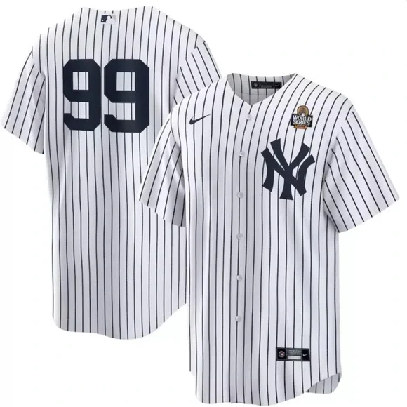 Nike Authentic New York Yankees Aaron Judge #99 World Series 2024 Jersey Sz: M - Picture 2 of 8